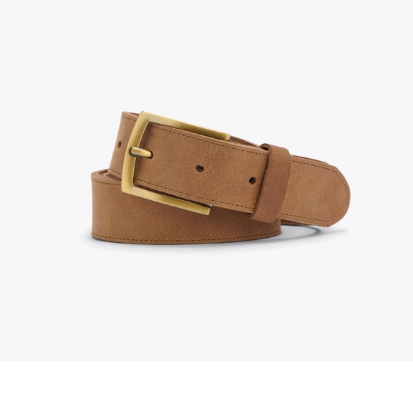 Nisolo Owen Belt Mens leather belt tobacco - Picture 3 of 16